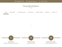 Tablet Screenshot of oceanbeachkenya.com